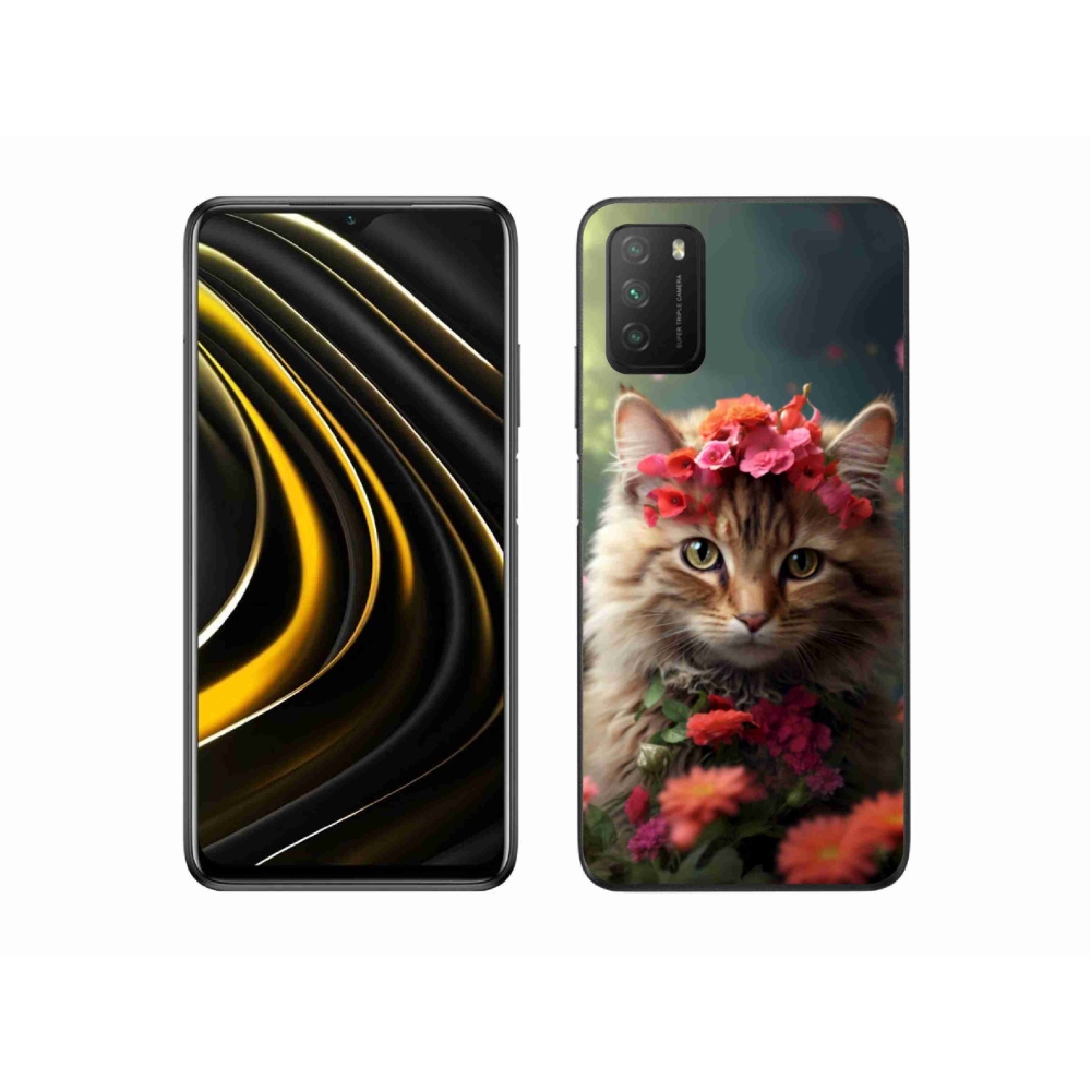 Gelový kryt mmCase na Xiaomi Poco M3 - kočíčí princezna