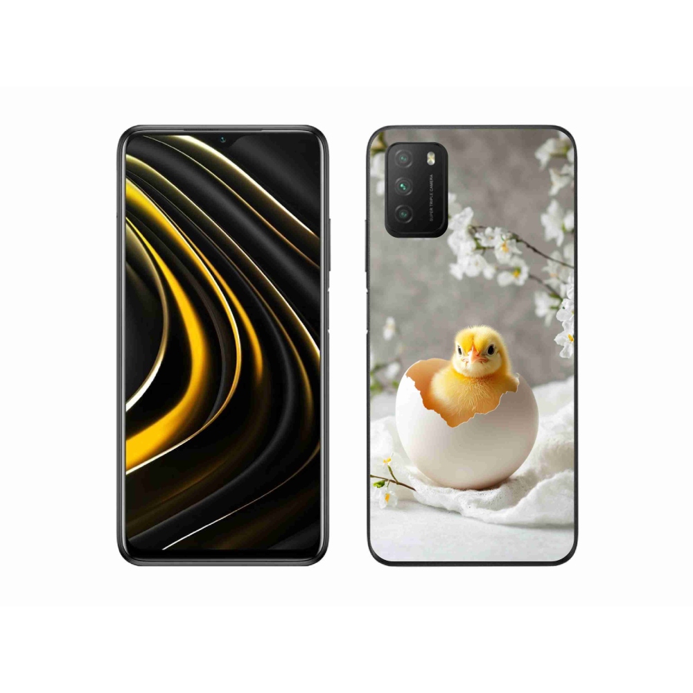 Gelový kryt mmCase na Xiaomi Poco M3 - kuřátko