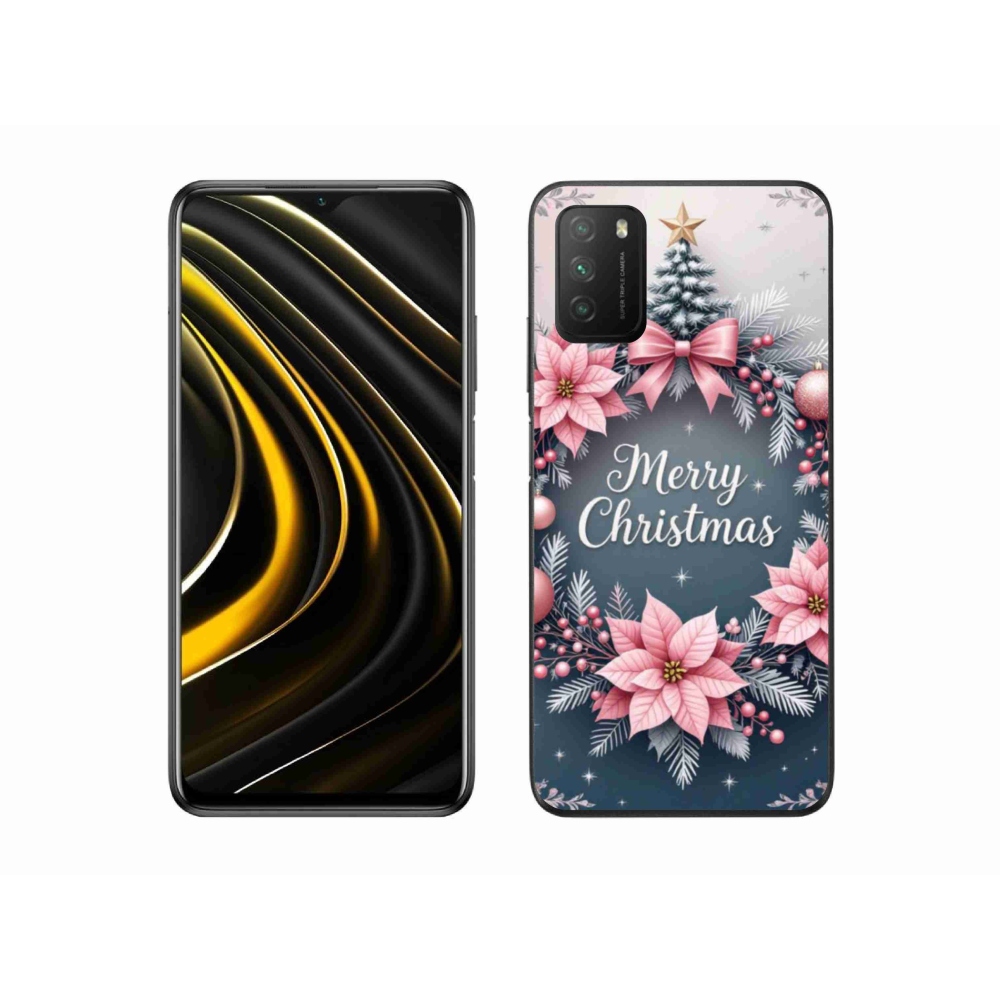 Gelový kryt mmCase na Xiaomi Poco M3 - merry christmas