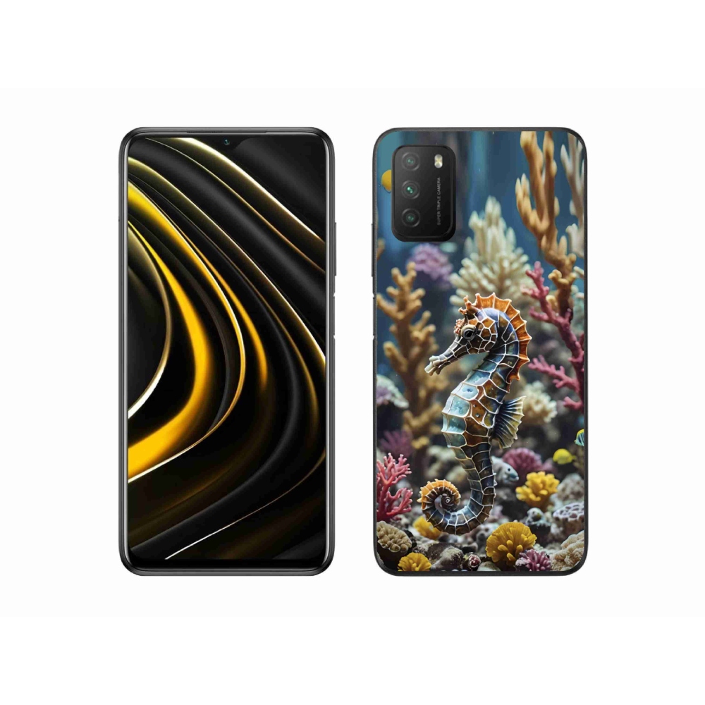 Gelový kryt mmCase na Xiaomi Poco M3 - mořský koník 2
