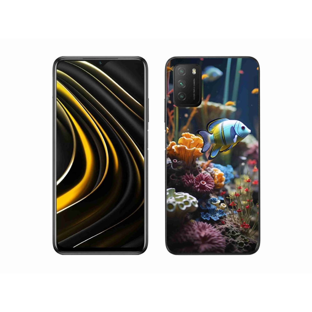 Gelový kryt mmCase na Xiaomi Poco M3 - mořský svět 5