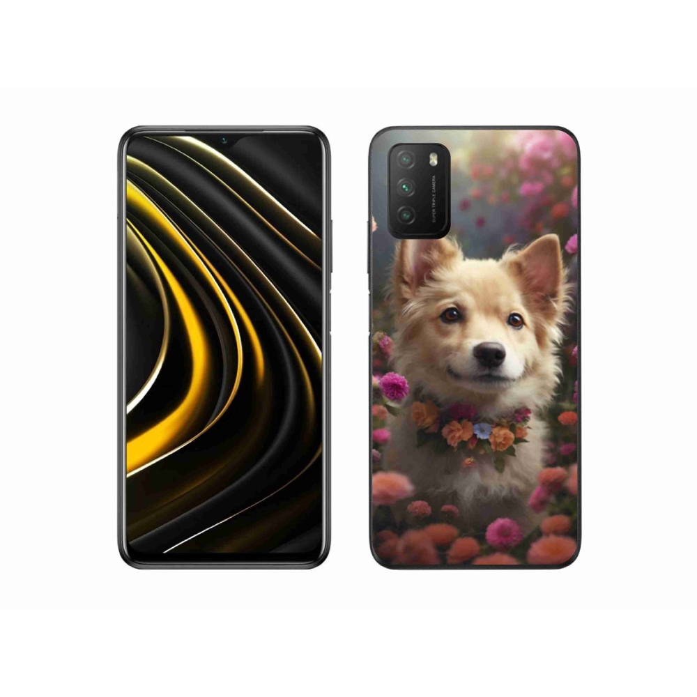 Gelový kryt mmCase na Xiaomi Poco M3 - německý špic