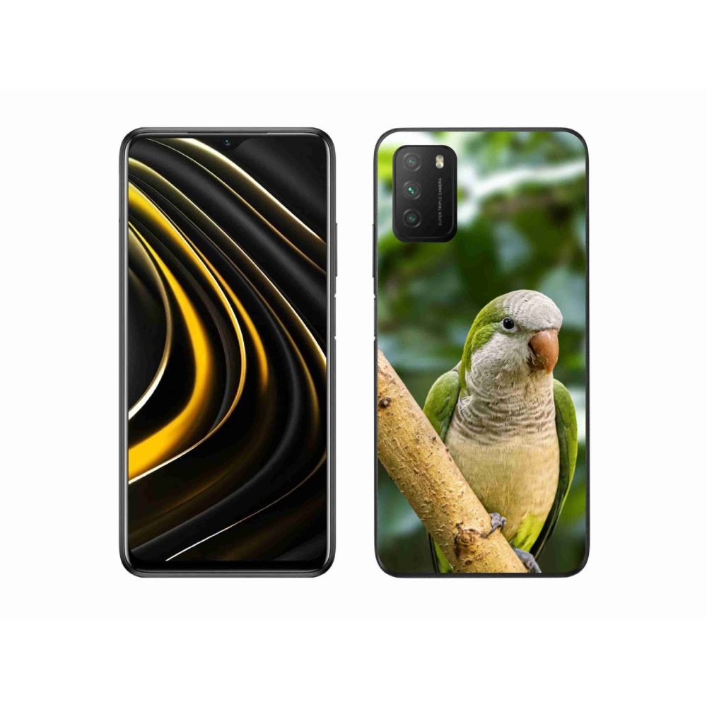 Gelový kryt mmCase na Xiaomi Poco M3 - papoušek mníšek