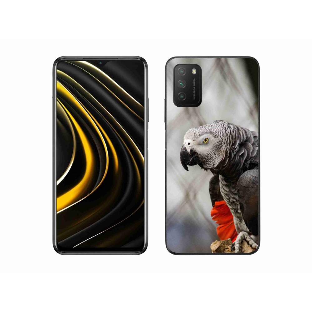 Gelový kryt mmCase na Xiaomi Poco M3 - papoušek žako 3
