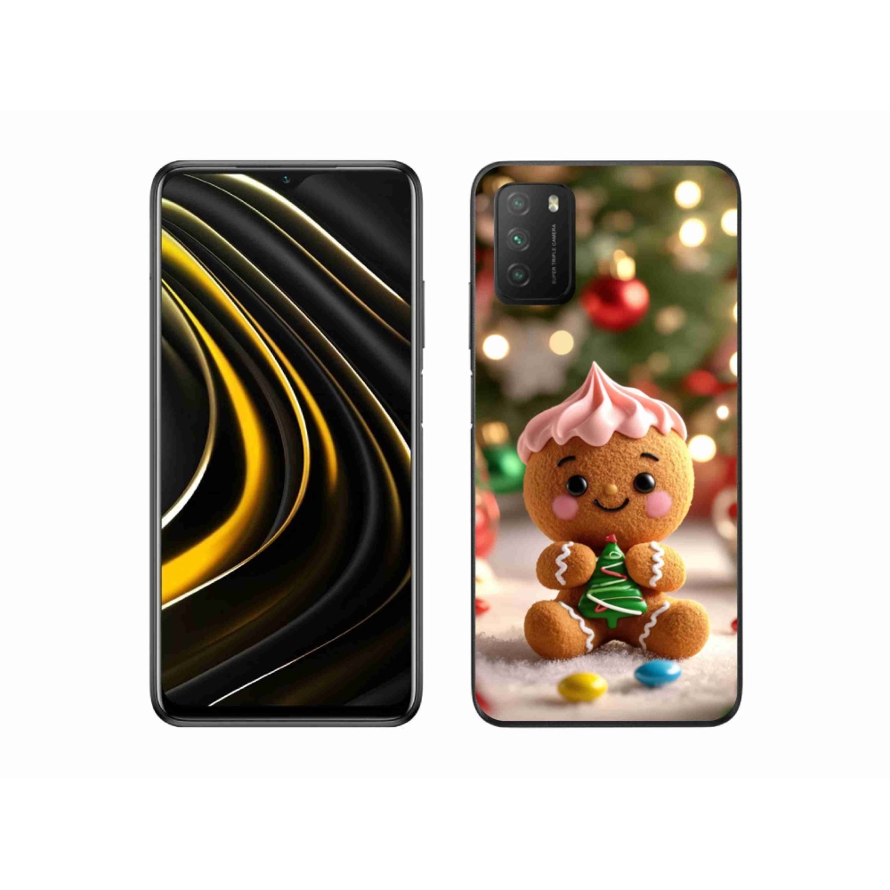 Gelový kryt mmCase na Xiaomi Poco M3 - perníček
