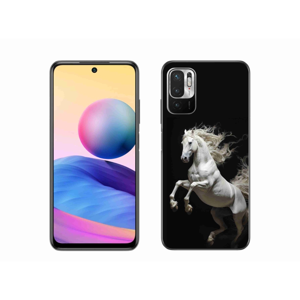 Gelový kryt mmCase na Xiaomi Poco M3 Pro/5G - bílý kůň 4