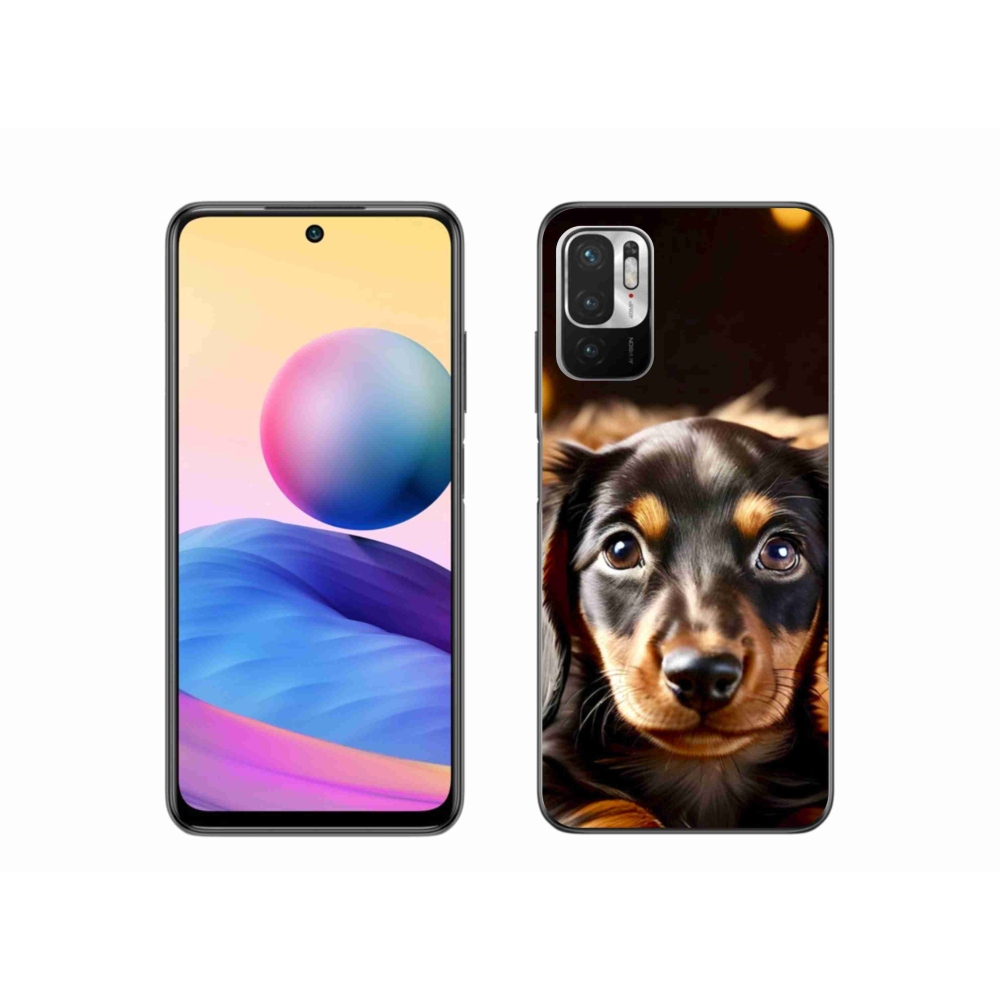 Gelový kryt mmCase na Xiaomi Poco M3 Pro/5G - jezevčík