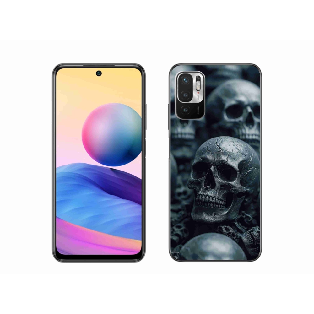 Gelový kryt mmCase na Xiaomi Poco M3 Pro/5G - lebka 2