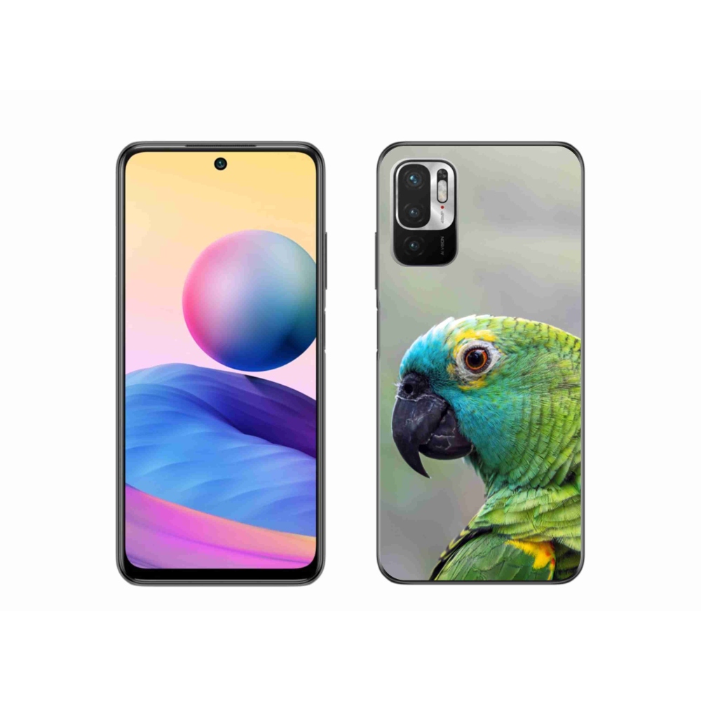 Gelový kryt mmCase na Xiaomi Poco M3 Pro/5G - papoušek amazoňan