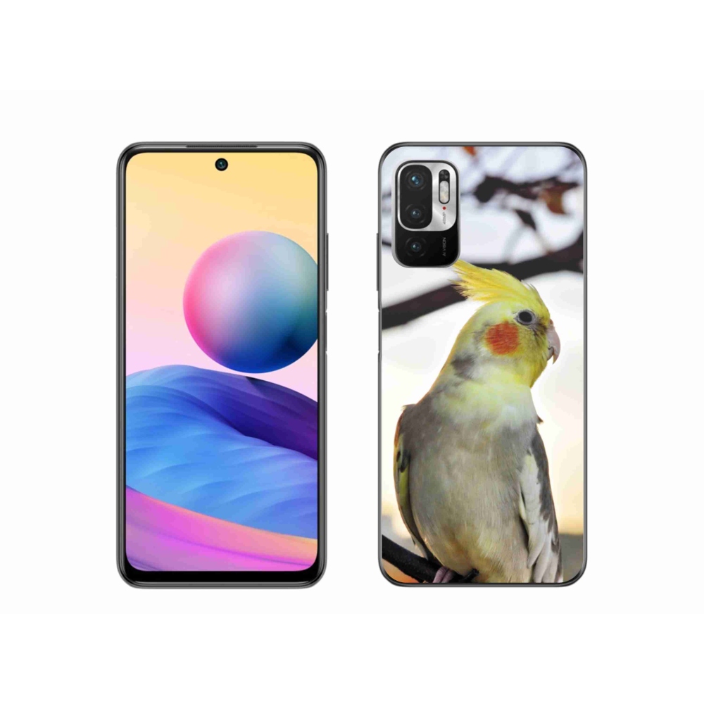 Gelový kryt mmCase na Xiaomi Poco M3 Pro/5G - papoušek korela