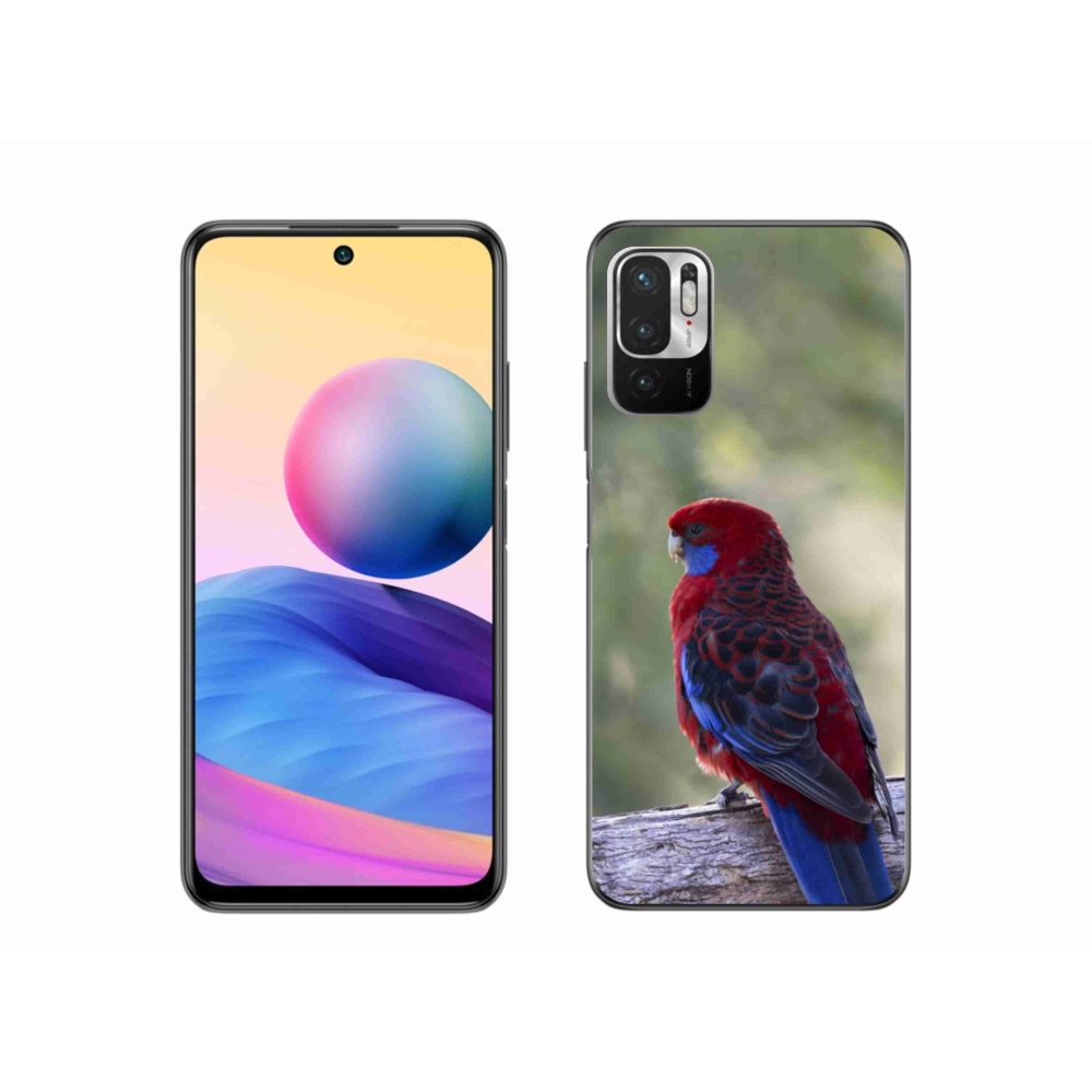 Gelový kryt mmCase na Xiaomi Poco M3 Pro/5G - papoušek rosela