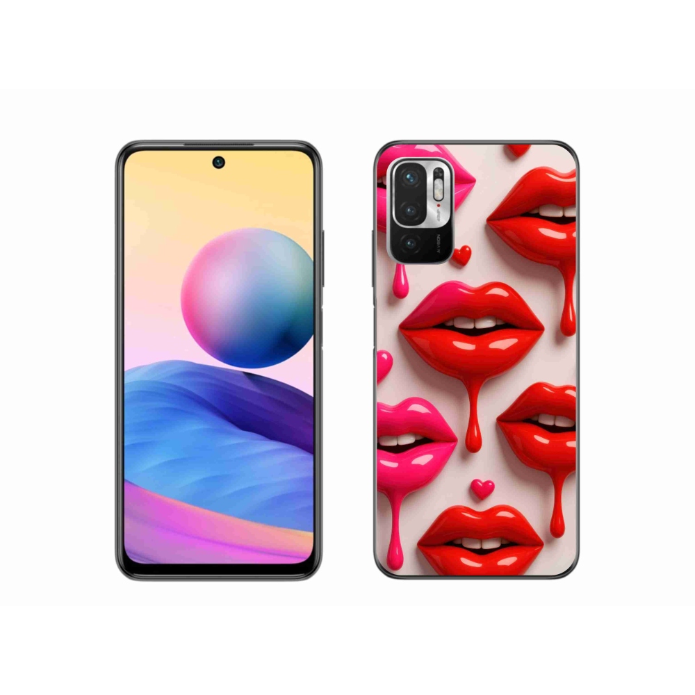 Gelový kryt mmCase na Xiaomi Poco M3 Pro/5G - rty 2