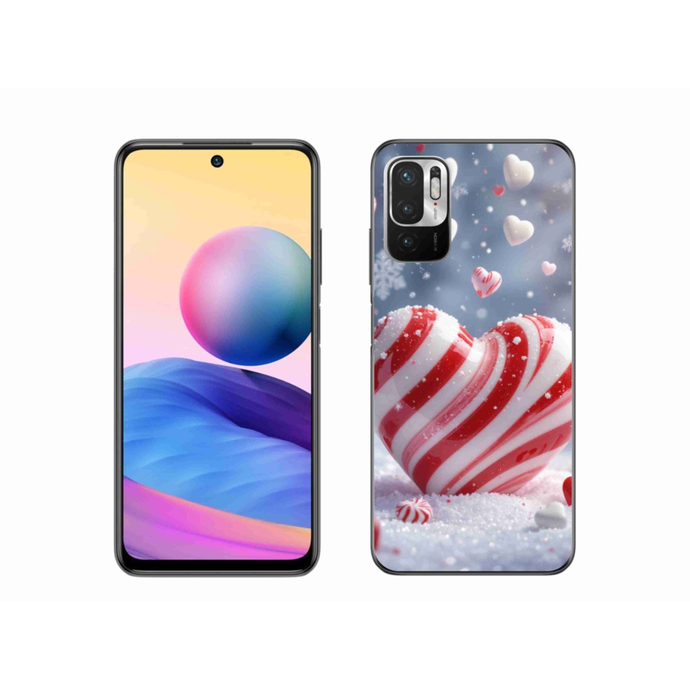 Gelový kryt mmCase na Xiaomi Poco M3 Pro/5G - sladké srdce