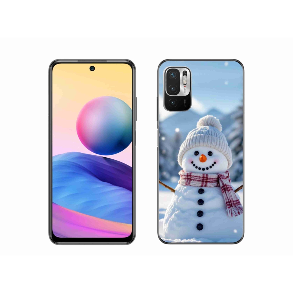 Gelový kryt mmCase na Xiaomi Poco M3 Pro/5G - sněhulák 3