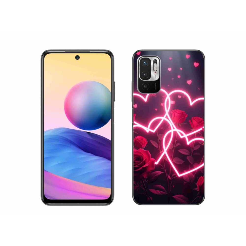 Gelový kryt mmCase na Xiaomi Poco M3 Pro/5G - srdce lásky