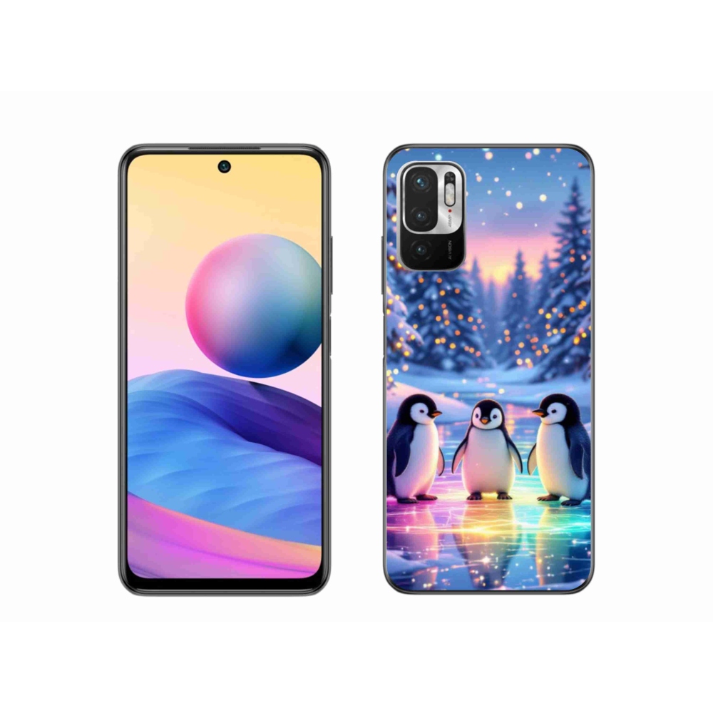 Gelový kryt mmCase na Xiaomi Poco M3 Pro/5G - tučnáci