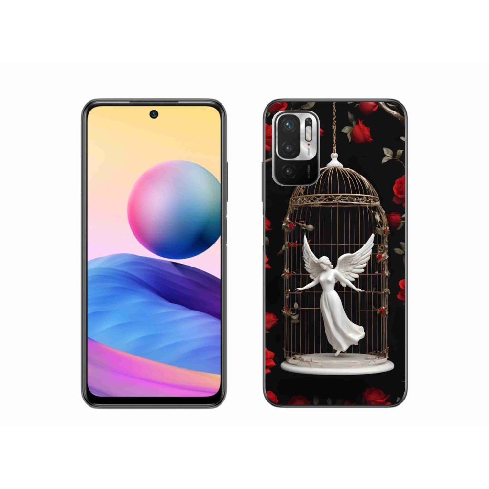 Gelový kryt mmCase na Xiaomi Poco M3 Pro/5G - uvězněný anděl