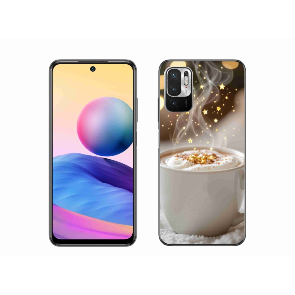 Gelový kryt mmCase na Xiaomi Poco M3 Pro/5G - vánoční horký nápoj