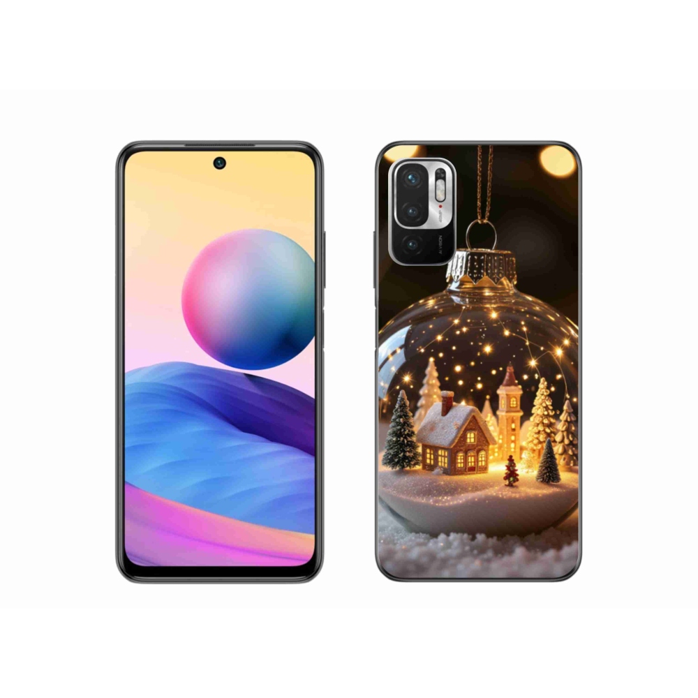 Gelový kryt mmCase na Xiaomi Poco M3 Pro/5G - vánoční koule 3