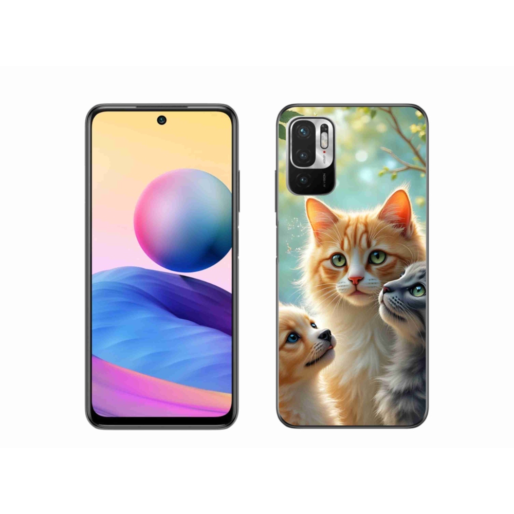 Gelový kryt mmCase na Xiaomi Poco M3 Pro/5G - zvířecí přátelství 2