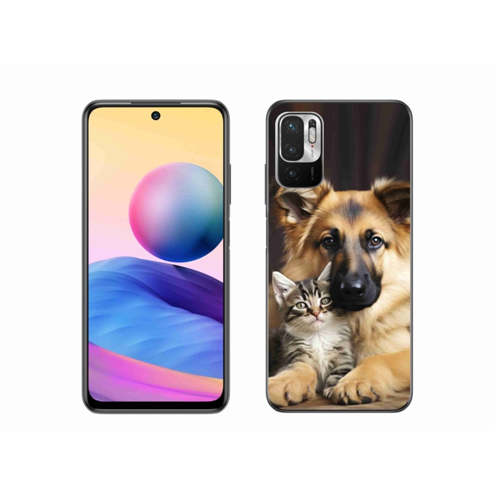 Gelový kryt mmCase na Xiaomi Poco M3 Pro/5G - zvířecí přátelství