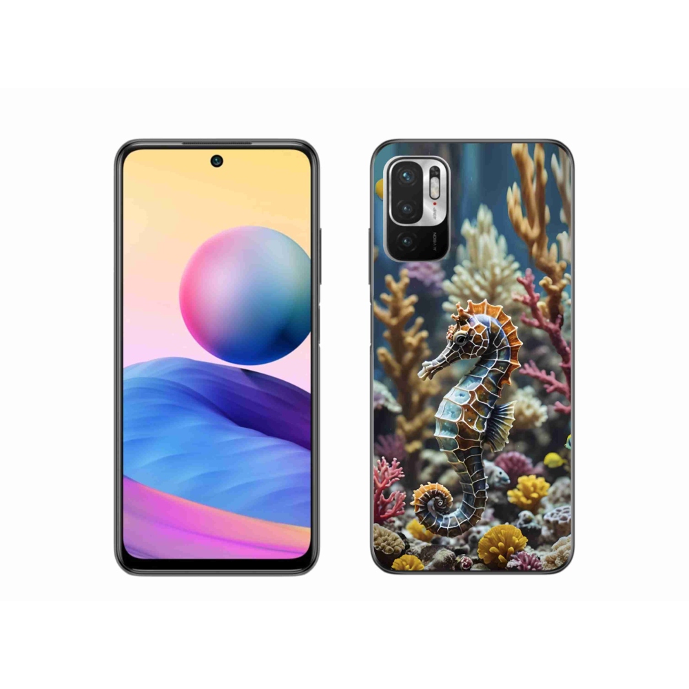 Gelový kryt mmCase na Xiaomi Poco M3 Pro - mořský koník 2