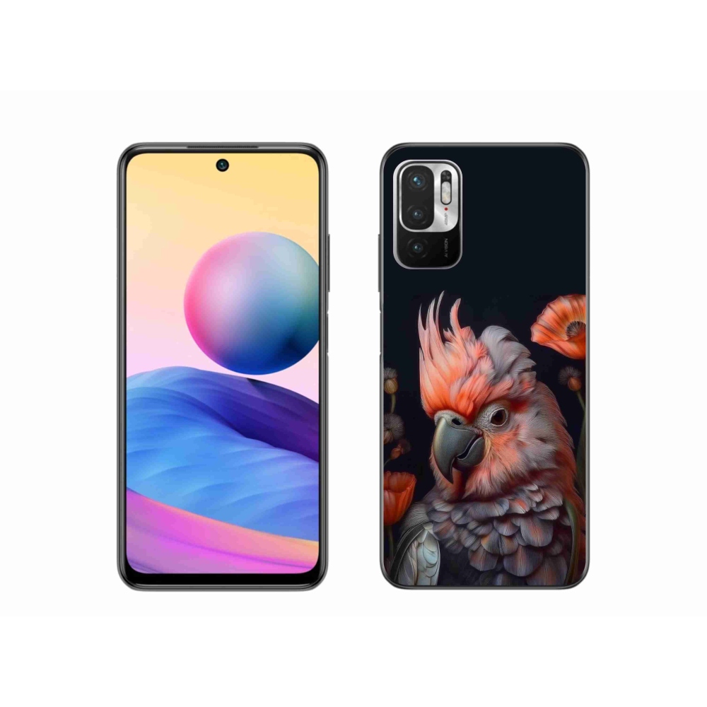 Gelový kryt mmCase na Xiaomi Poco M3 Pro - papoušek kakadu v barvách