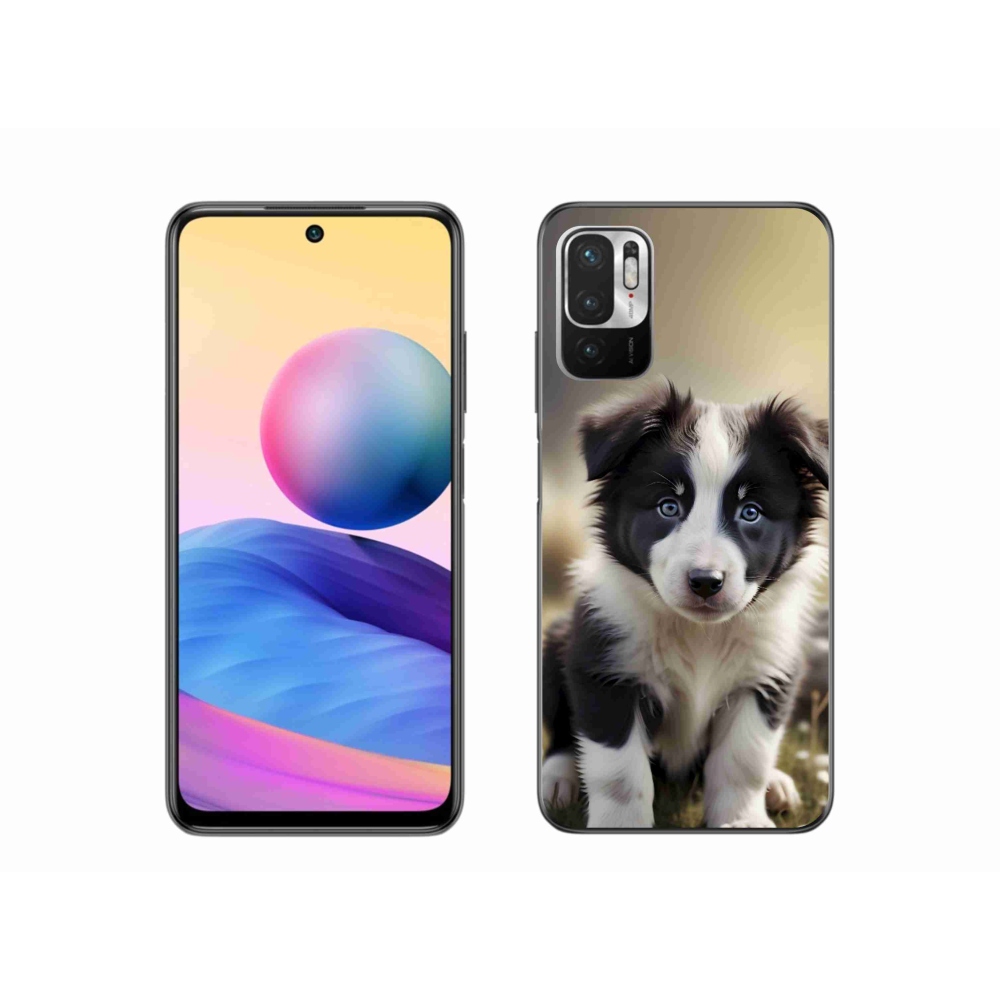 Gelový kryt mmCase na Xiaomi Poco M3 Pro - roztomilá border kolie