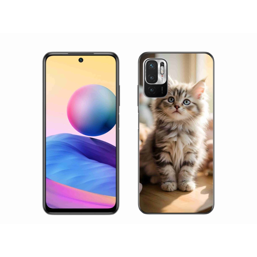 Gelový kryt mmCase na Xiaomi Poco M3 Pro - roztomilé kotě 10