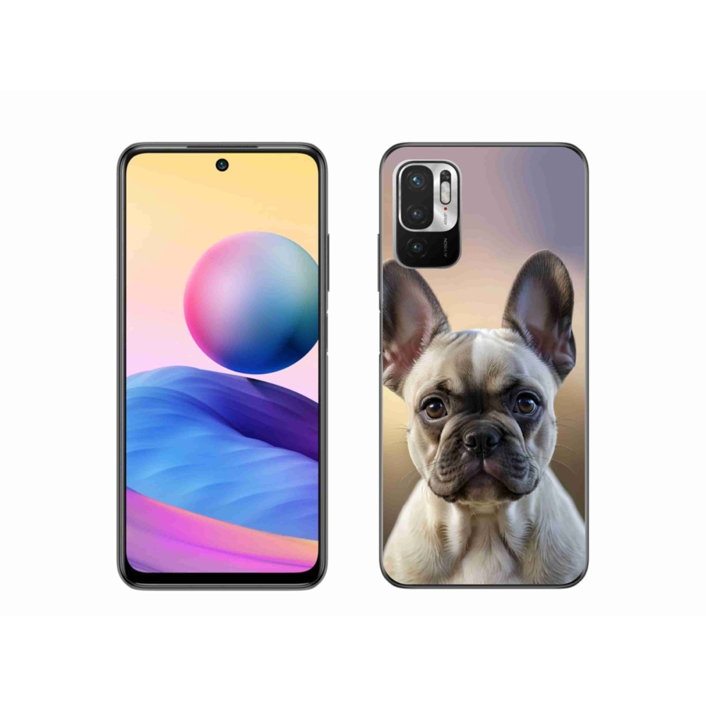 Gelový kryt mmCase na Xiaomi Poco M3 Pro - roztomilý francouzský buldoček