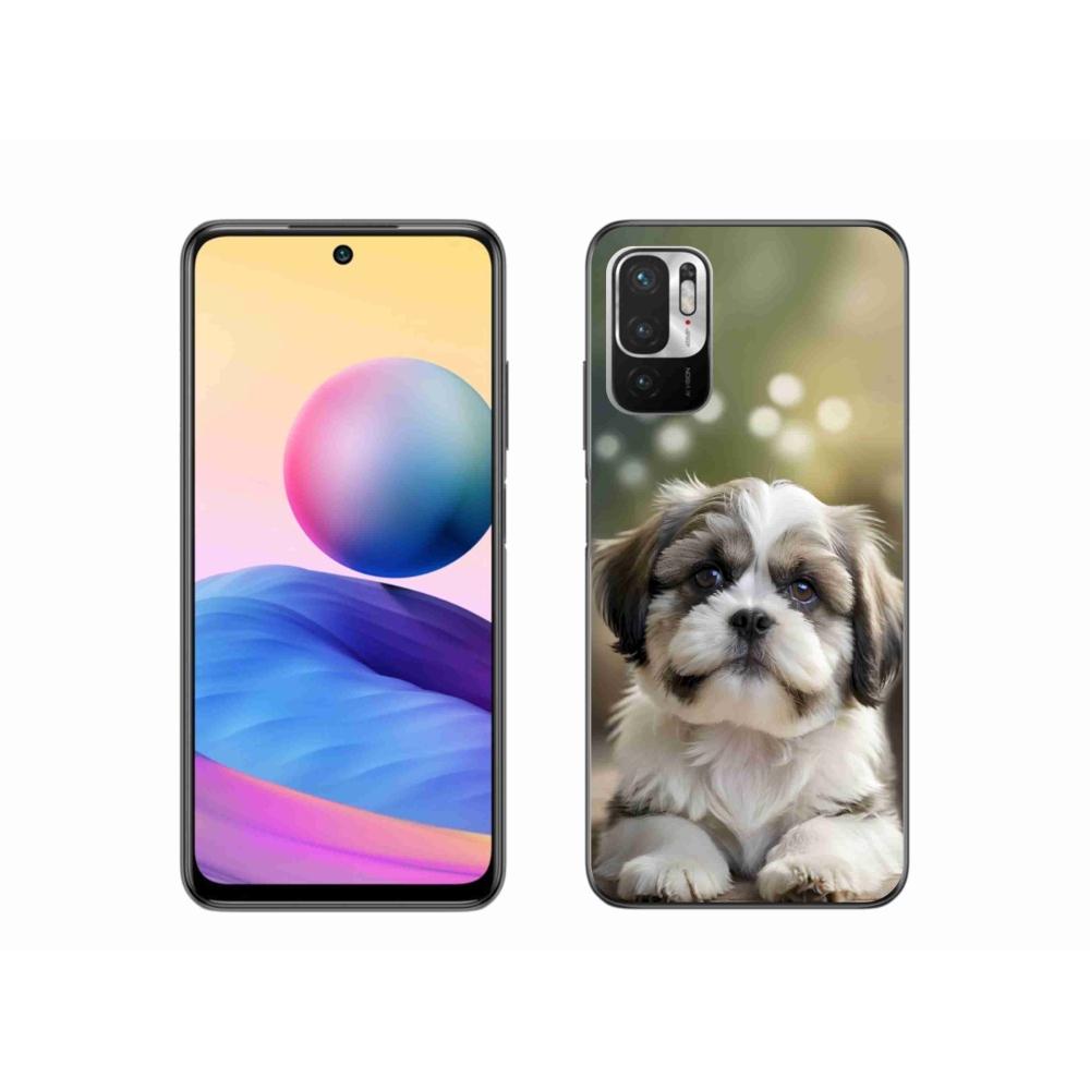 Gelový kryt mmCase na Xiaomi Poco M3 Pro - roztomilý shih-tzu