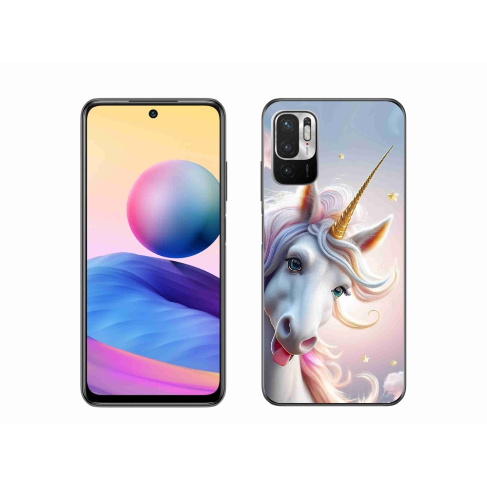 Gelový kryt mmCase na Xiaomi Poco M3 Pro - veselý jednorožec