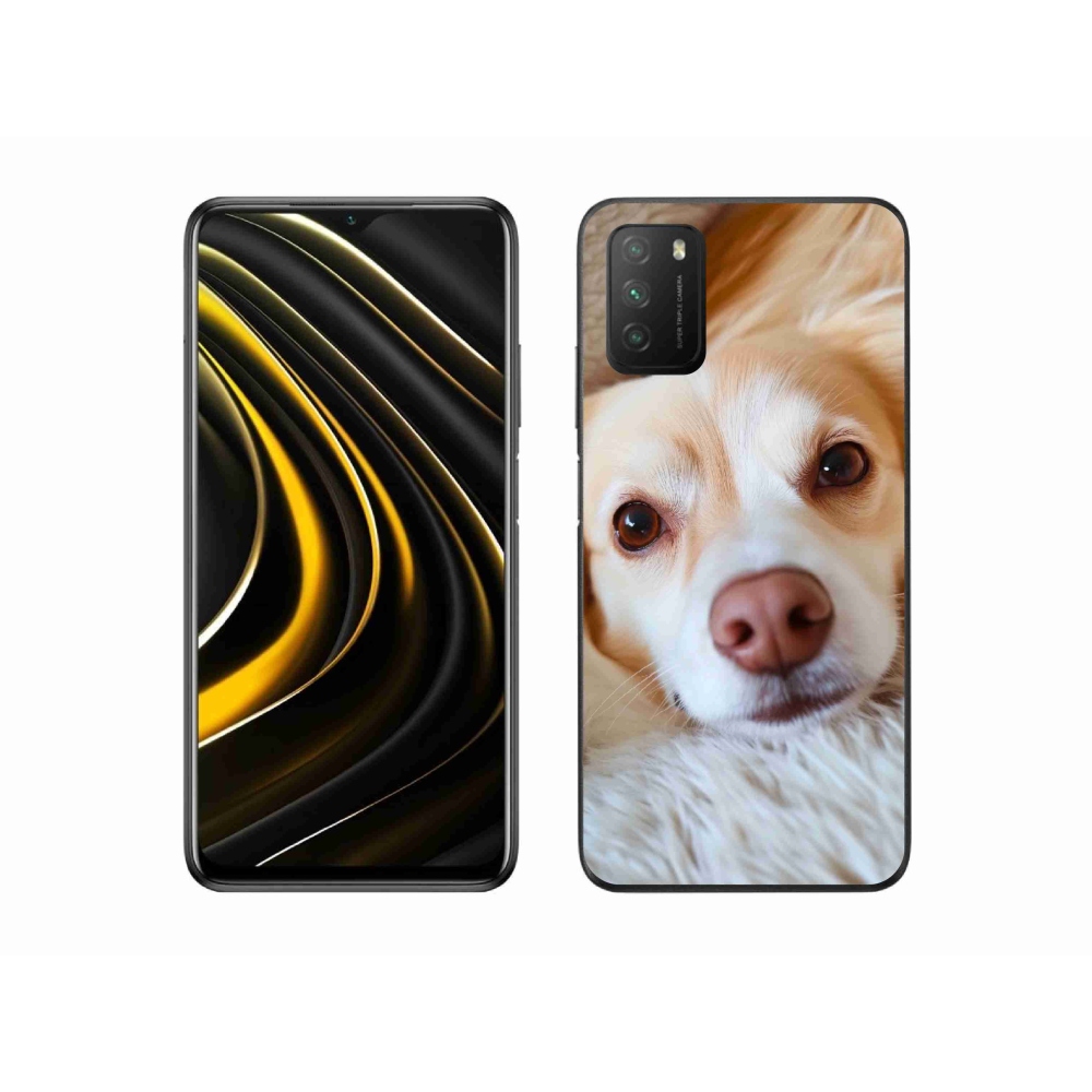 Gelový kryt mmCase na Xiaomi Poco M3 - Roztomilá čivava