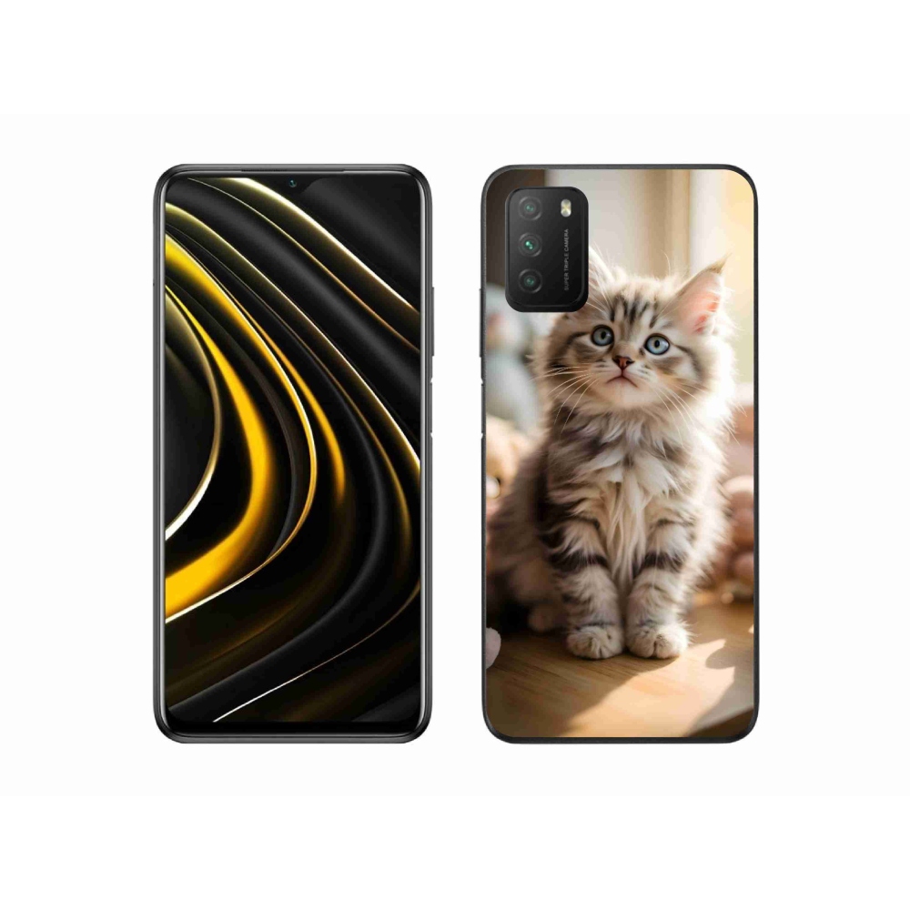 Gelový kryt mmCase na Xiaomi Poco M3 - roztomilé kotě 10