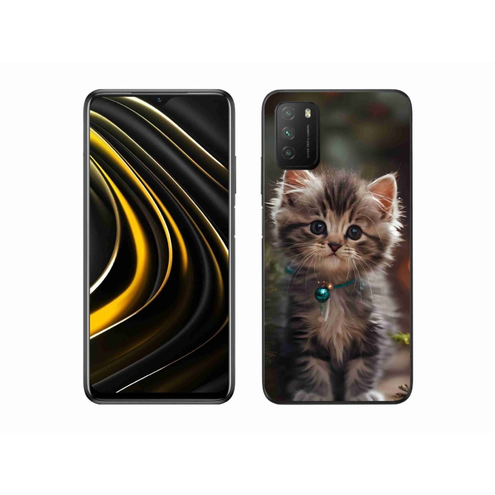 Gelový kryt mmCase na Xiaomi Poco M3 - roztomilé kotě 11