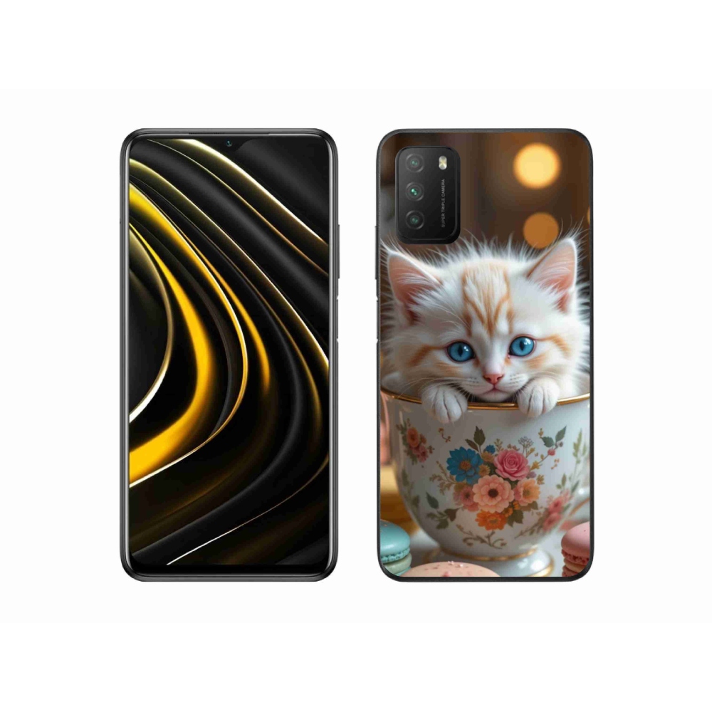 Gelový kryt mmCase na Xiaomi Poco M3 - roztomilé kotě 6