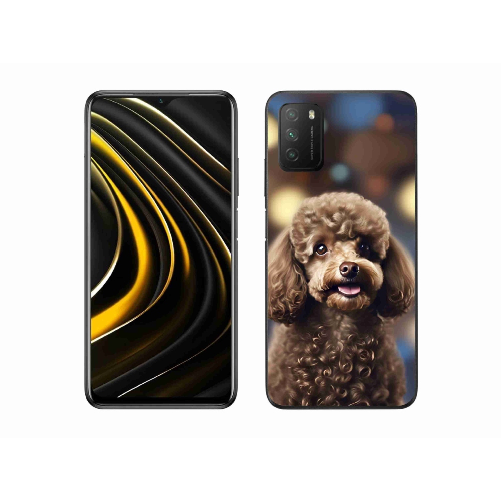 Gelový kryt mmCase na Xiaomi Poco M3 - roztomilý pudl