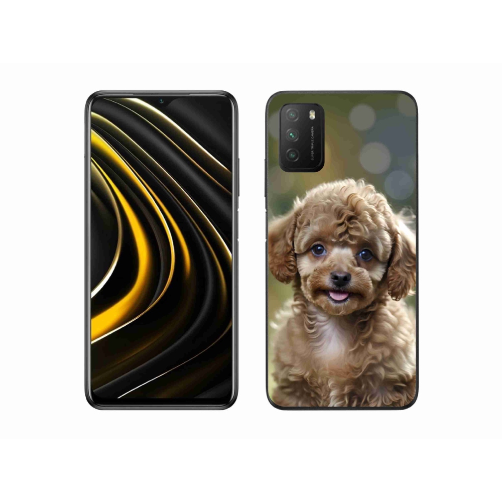 Gelový kryt mmCase na Xiaomi Poco M3 - roztomilý pudl