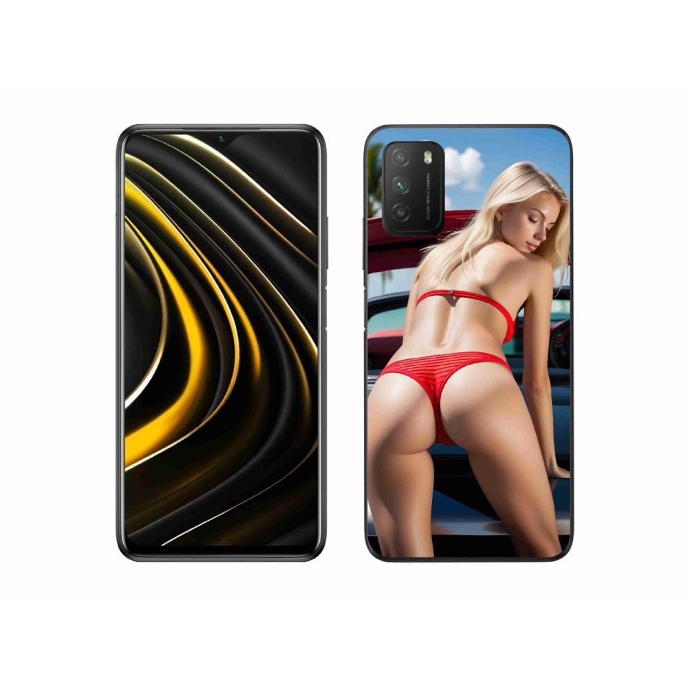 Gelový kryt mmCase na Xiaomi Poco M3 - sexy žena 2