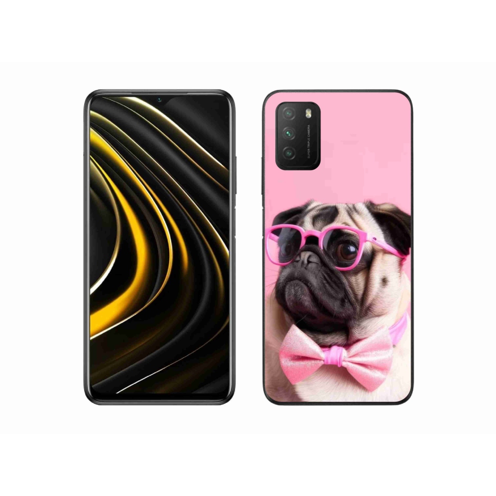 Gelový kryt mmCase na Xiaomi Poco M3 - stylový mops