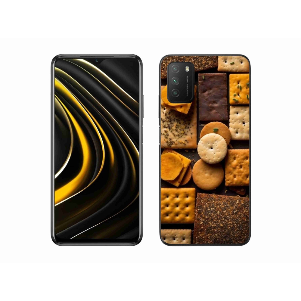 Gelový kryt mmCase na Xiaomi Poco M3 - sušenky