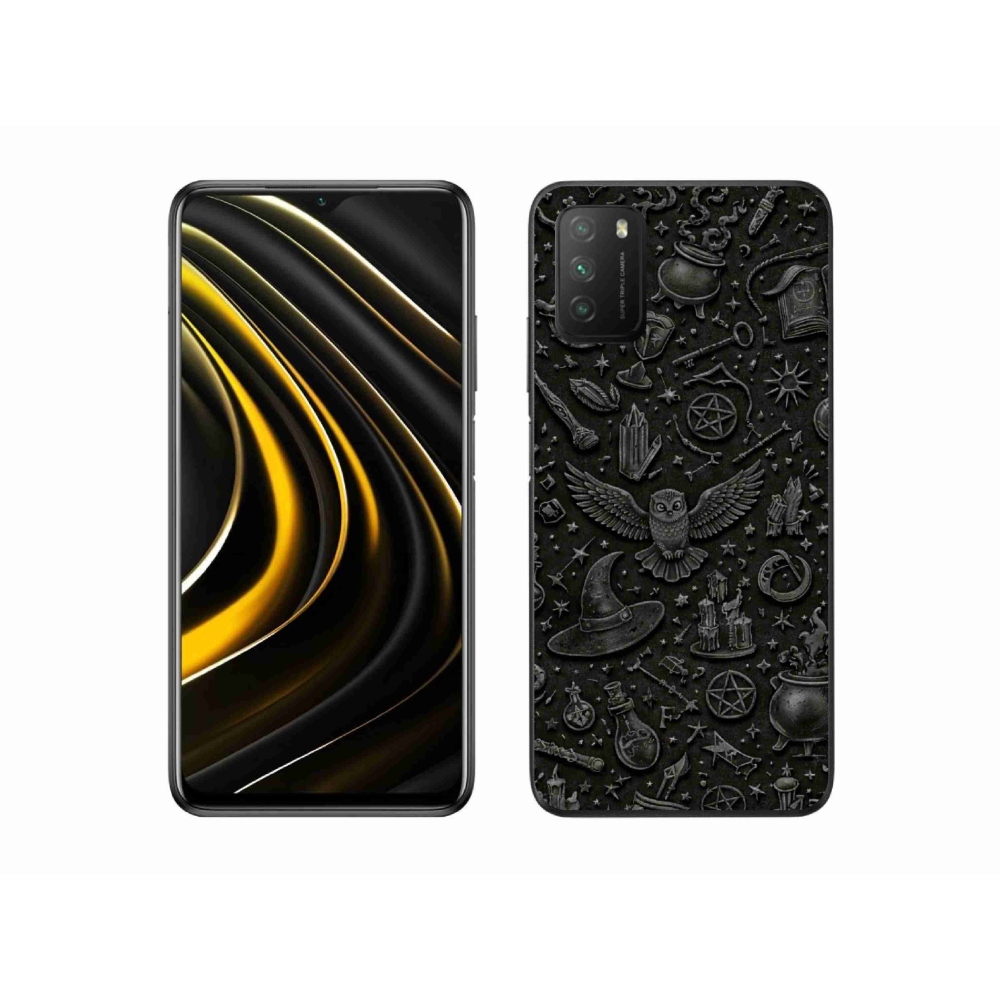 Gelový kryt mmCase na Xiaomi Poco M3 - tmavý magický svět