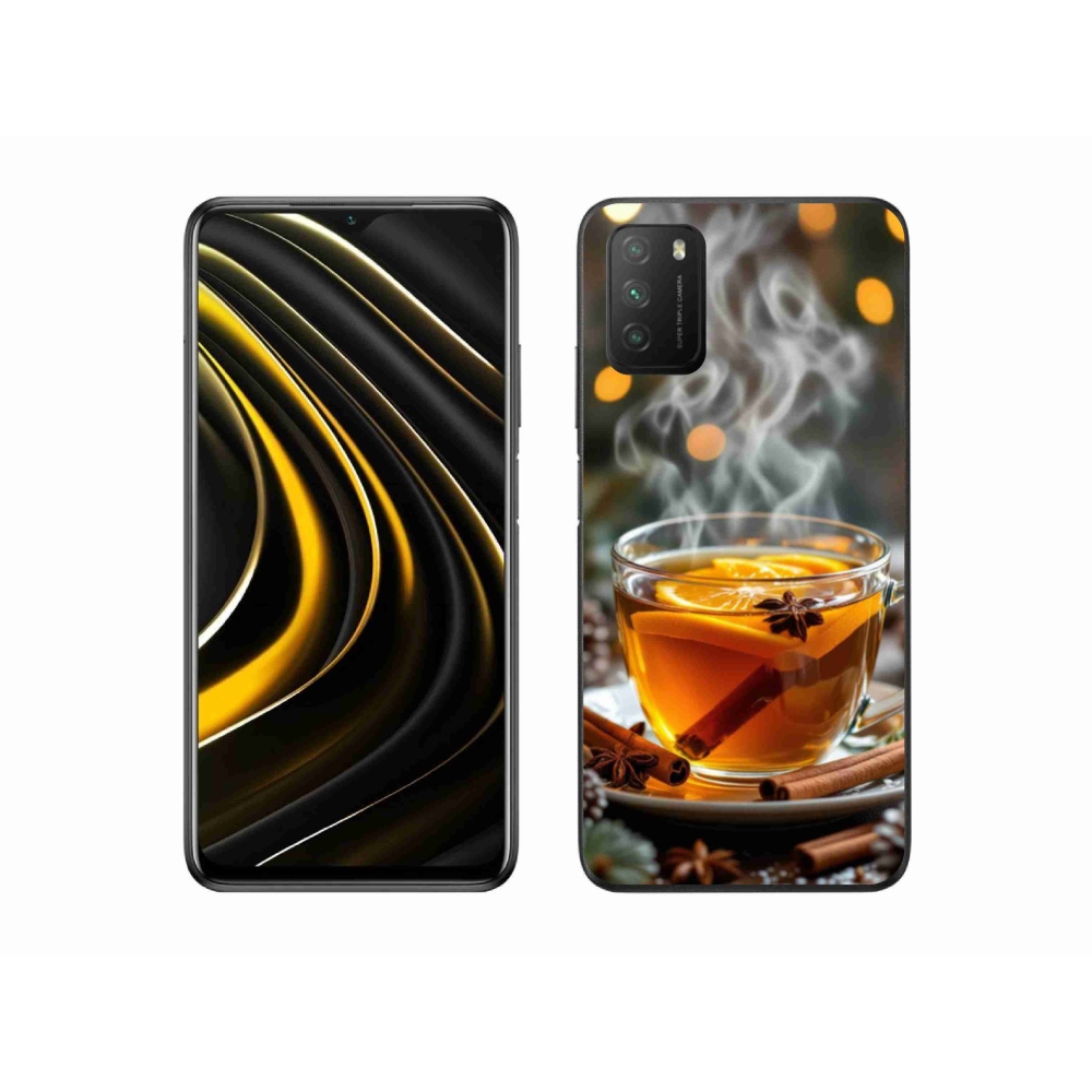 Gelový kryt mmCase na Xiaomi Poco M3 - vánoční punč