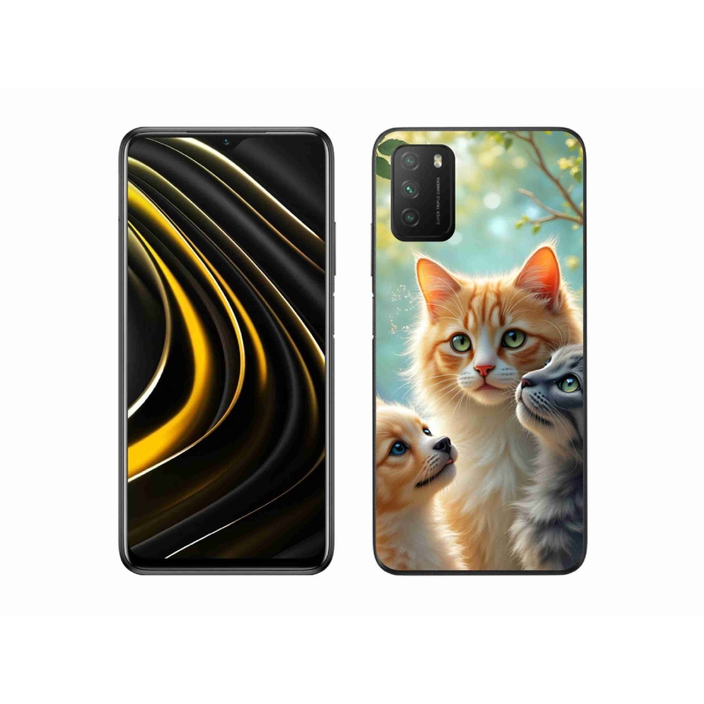 Gelový kryt mmCase na Xiaomi Poco M3 - zvířecí přátelství 2