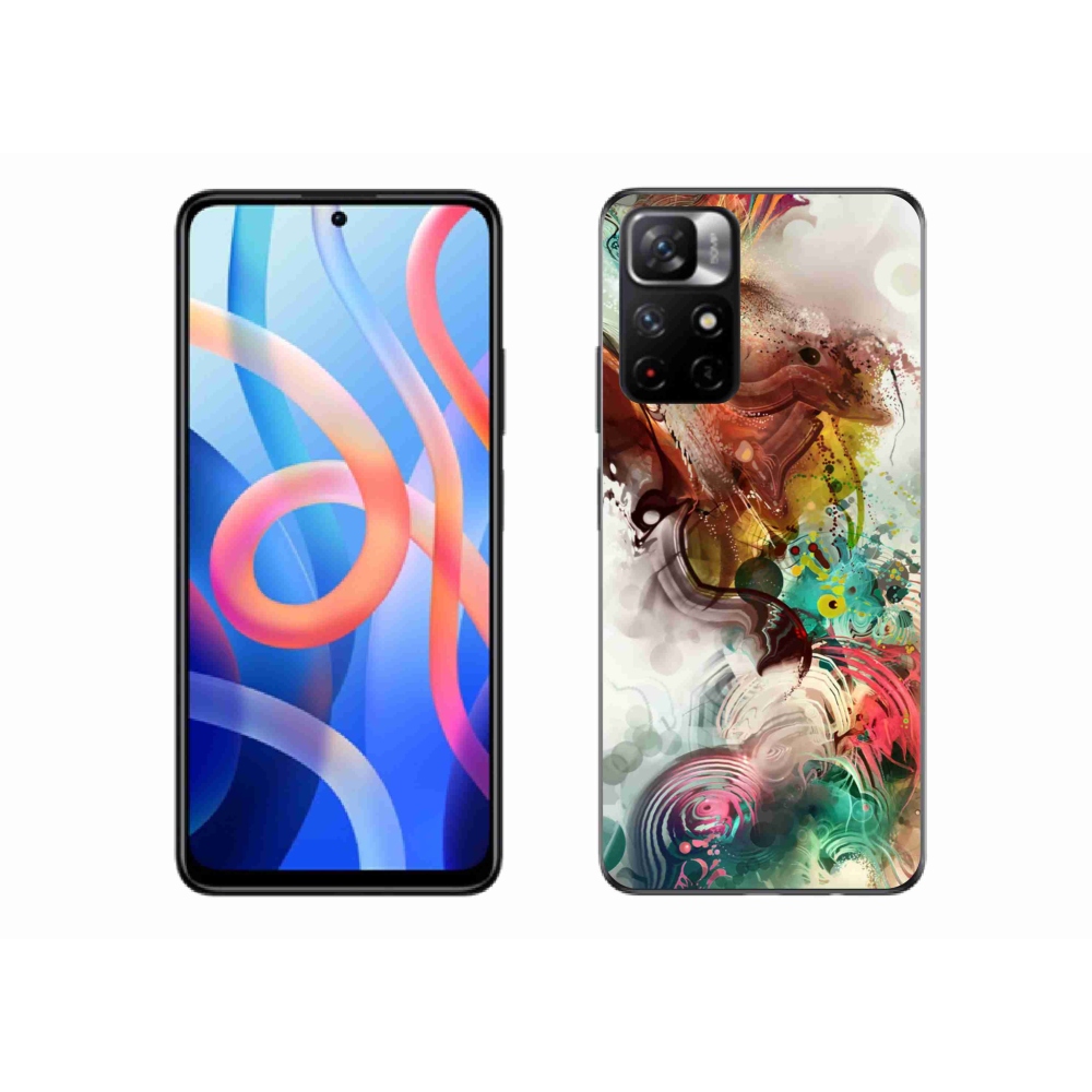 Gelový kryt mmCase na Xiaomi Poco M4 Pro 5G - abstrakt 1