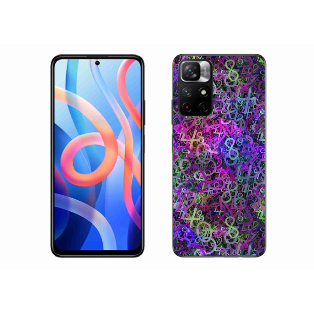 Gelový kryt mmCase na Xiaomi Poco M4 Pro 5G - abstraktní motiv 25