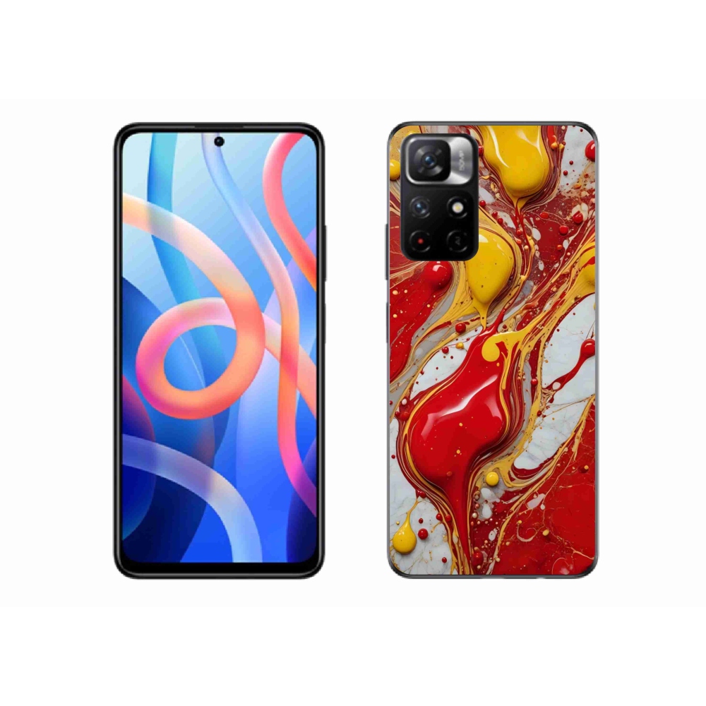 Gelový kryt mmCase na Xiaomi Poco M4 Pro 5G - abstraktní motiv 42