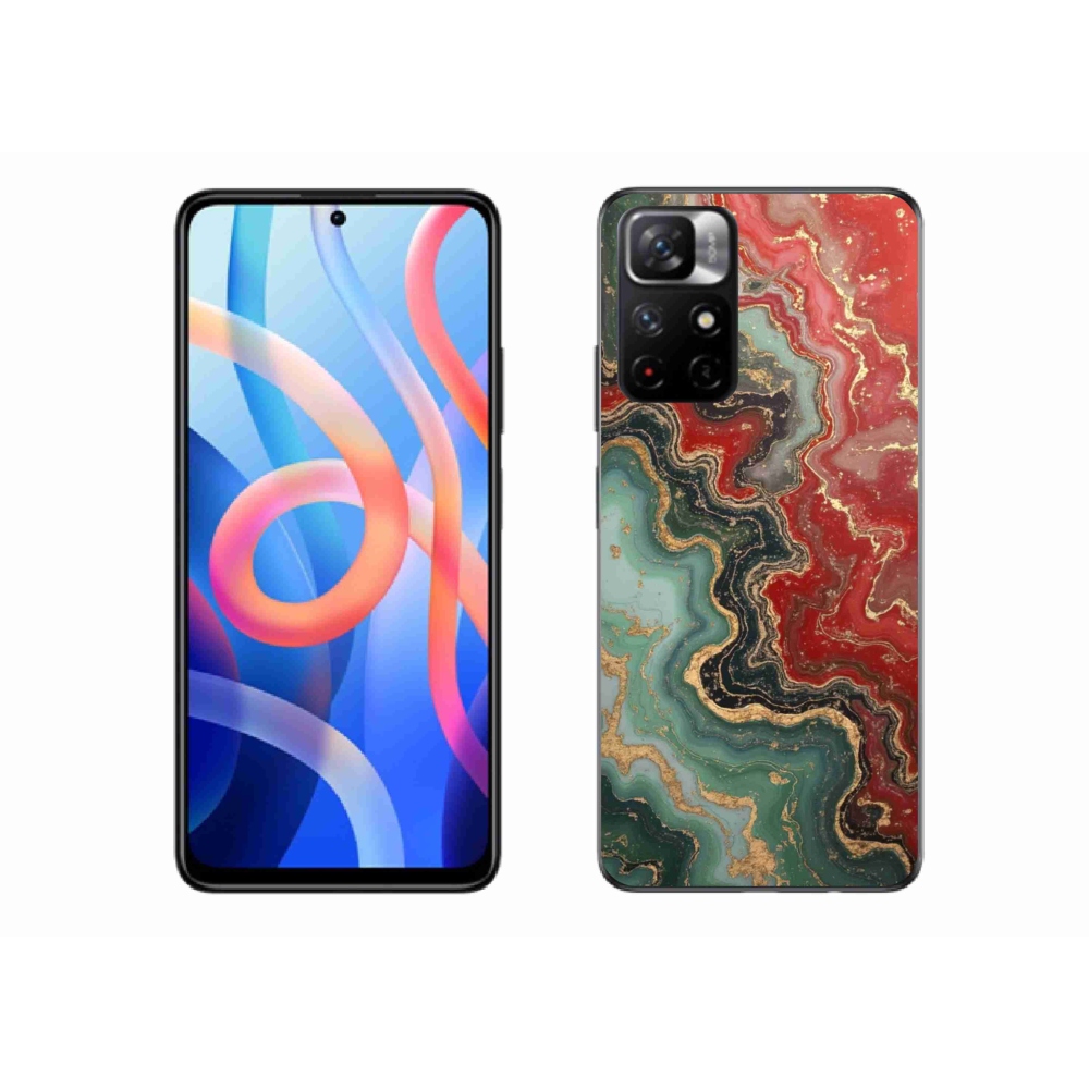 Gelový kryt mmCase na Xiaomi Poco M4 Pro 5G - abstraktní motiv 55