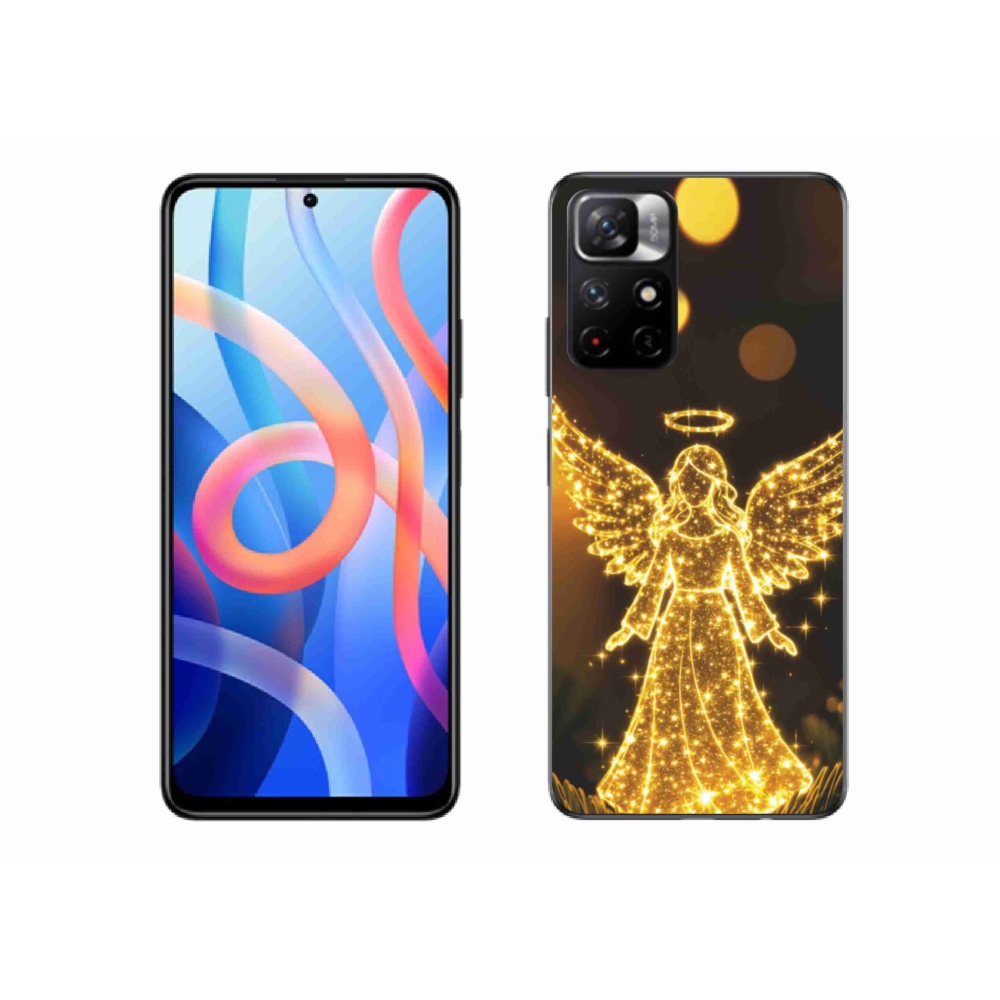Gelový kryt mmCase na Xiaomi Poco M4 Pro 5G - anděl