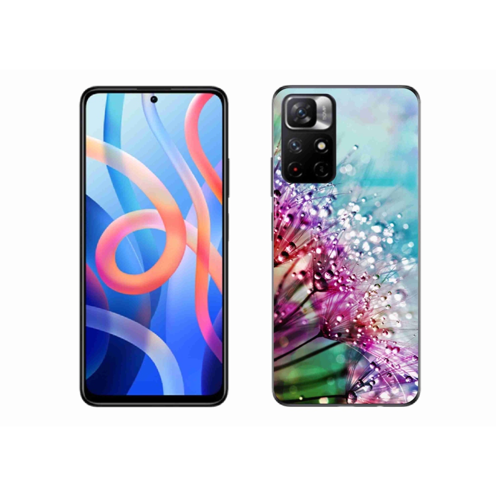 Gelový kryt mmCase na Xiaomi Poco M4 Pro 5G - barevné květy